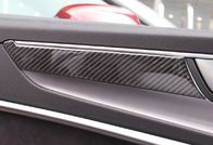 Brillante ULTRAVIOLETA modificada interior de las etiquetas engomadas decorativas de la fibra de carbono de Audi A6L